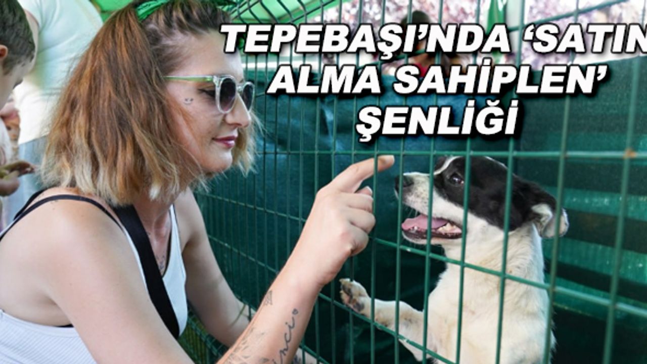 Tepebaşı'nda "Satın alma sahiplen" şenliği