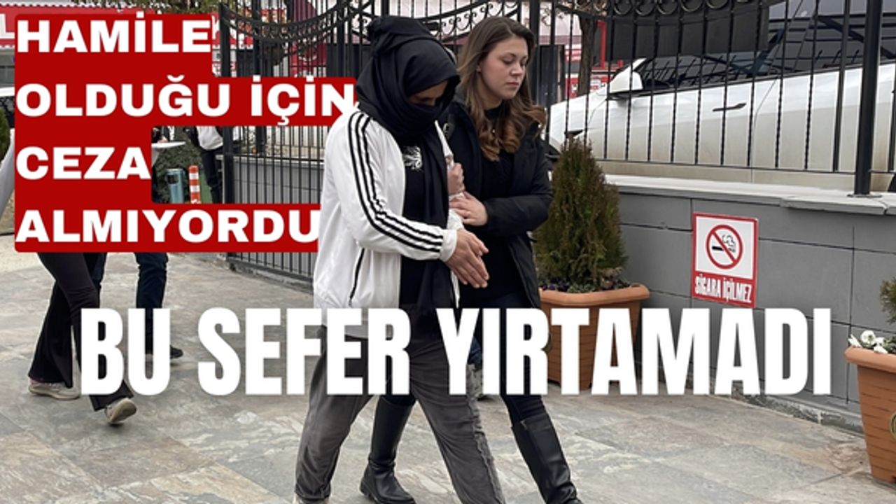 Eskişehir'de 78 yıl 9 ay kesinleşmiş hapis cezası bulunan hamile kadın yakalandı