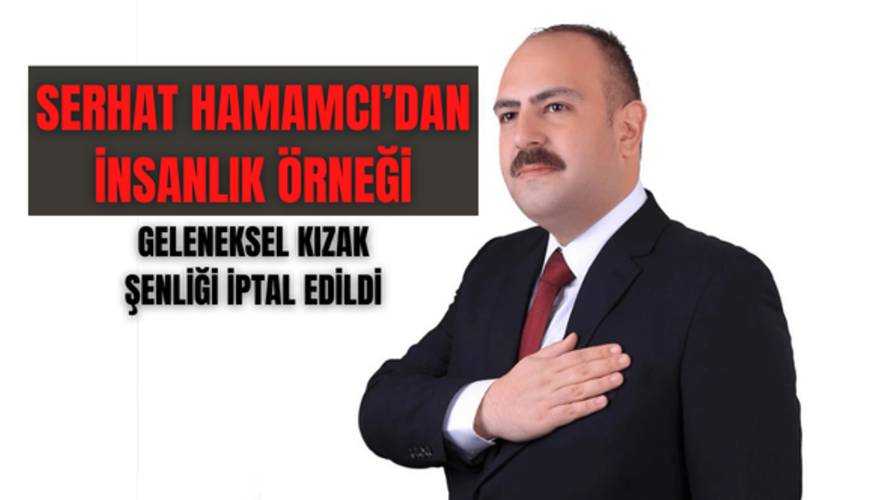 Serhat Hamamcı'dan insanlık örneği