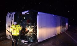 Kastamonu’da yolcu otobüsü devrildi: 30 yaralı