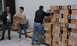 ETO üyelerinin yardımları dağıtılıyor