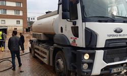Tepebaşı Belediyesi sel bölgesinde görevde