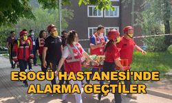 ESOGÜ Hastanesi'nde alarma geçtiler