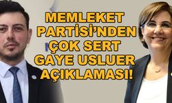 Memleket Partisi'nden çok sert Gaye Usluer açıklaması!