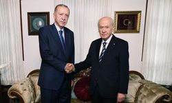 Cumhurbaşkanı Erdoğan, Bahçeli'yi evinde ziyaret etti