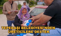 Tepebaşı Belediyesi'nden üreticilere destek