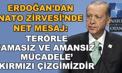Erdoğan'dan NATO Zirvesi'nde net mesaj: Terörle 'amasız ve amansız mücadele' kırmızı çizgimizdir