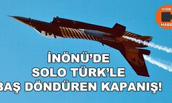 Eskişehir İnönü'de Solo Türk'le baş döndüren kapanış!