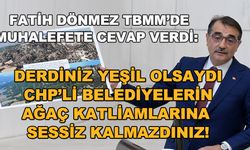 Fatih Dönmez: Derdiniz yeşil olsaydı CHP'li belediyelerin ağaç katliamlarına sessiz kalmazdınız!