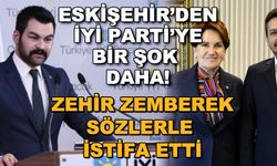 Eskişehir'den İYİ Parti'ye bir şok daha! Zehir zemberek sözlerle istifa etti