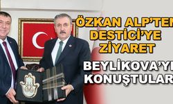 Özkan Alp'ten Destici'ye ziyaret... Beylikova'yı konuştular