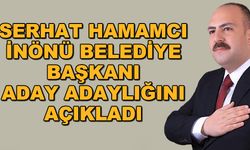 Serhat Hamamcı, İnönü Belediye Başkanı aday adaylığını açıkladı