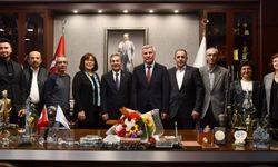 Sivrihisarlılardan Ahmet Ataç'a ziyaret