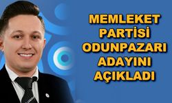 Memleket Partisi Odunpazarı adayını açıkladı