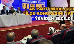 AK Parti Mihalıççık ilçe kongresini yaptı... Yeniden seçildi