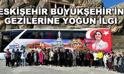 Eskişehir Büyükşehir'in gezilerine yoğun ilgi