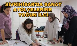 Sivrihisar'da sanat atölyelerine yoğun ilgi