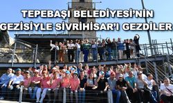 Tepebaşı Belediyesi'nin gezisiyle Sivrihisar'ı gezdiler