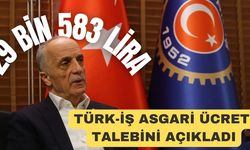 TÜRK-İŞ ASGARİ ÜCRET TALEBİNİ AÇIKLADI