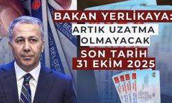 Vatandaş yoğunluk yaşadı, tarih uzatıldı!