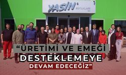 Başkan Ataç fabrikaları ziyaret etti