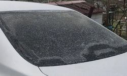 Eskişehir’de Kış Erken Geldi: Kırağı Kentin Üzerini Kapladı