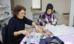 Odunpazarı'nda kadınlar atölyelerde üretiyor