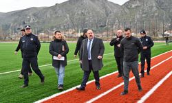 İnönü'de spor kompleksi yükseliyor
