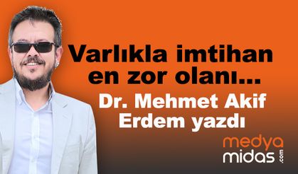 Dr. Mehmet Akif Erdem yazdı...