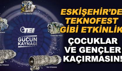 Eskişehir'de Teknofest gibi etkinlik... Çocuklar ve gençler kaçırmasın!