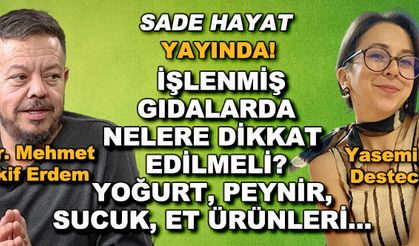 İşlenmiş gıdalarda nelere dikkat edilmeli? Yoğurt, peynir, sucuk, et ürünleri... - Sade Hayat