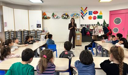 Miniklere çevre eğitimi verildi