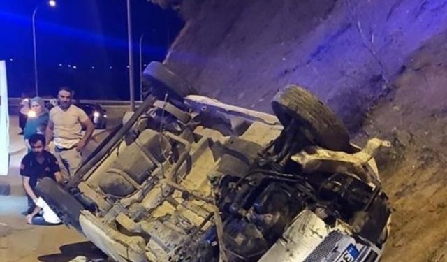 Bilecik - Bozüyük yolunda kaza! 2'si çocuk 4 yaralı