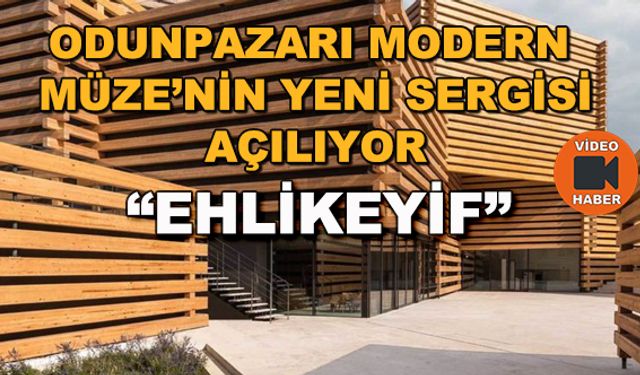 Odunpazarı Modern Müze'nin yeni sergisi "Ehlikeyif" açılıyor