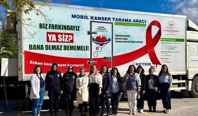 Eskişehir'de Mobil KETEM aracı hizmete başladı
