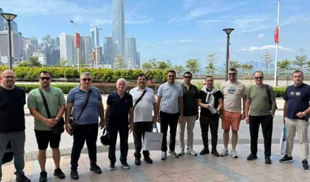 Metin Güler ve ETO üyeleri Hong Kong'a gitti
