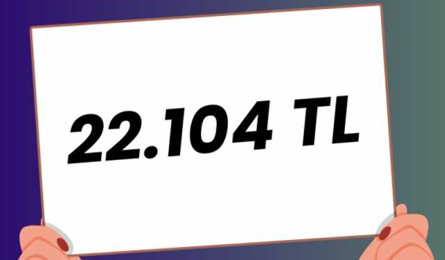 Asgari Ücret 22 Bin 104 TL Olarak Belirlendi