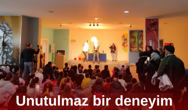 Büyükşehir çocuklara bilimi sevdiriyor