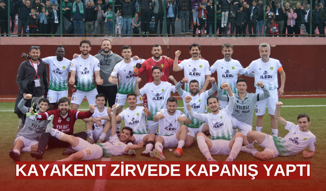 Çelikkartal Kayakent Spor İlk Yarının Lideri