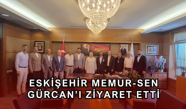 Ayşen Gürcan'a tebrik ziyareti