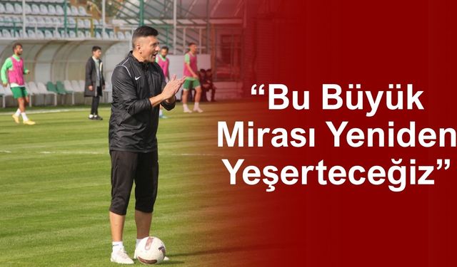 Eskişehirspor’un yeni teknik direktöründen ilk mesaj
