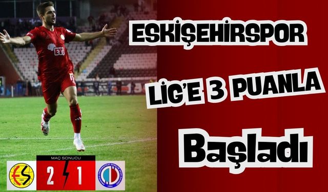 Eskişehirspor maçı 2-1 bitirdi