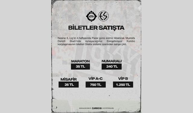 Büyük Altay'dan Büyük Jest