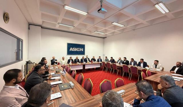 ASKON İç Anadolu Bölge Toplantısında İş Dünyası Bir Aradaydı