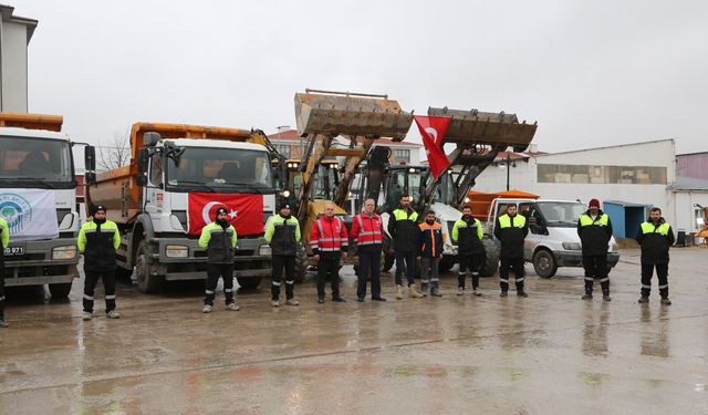 Odunpazarı Belediyesi’nden kar önlemi