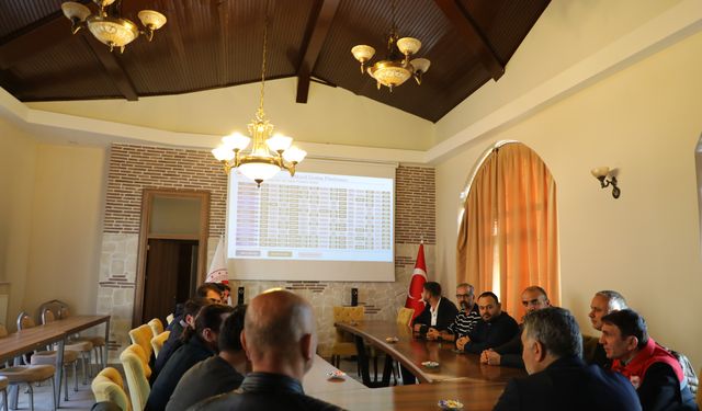 Tohum üretici firmalara bilgilendirme toplantısı yapıldı