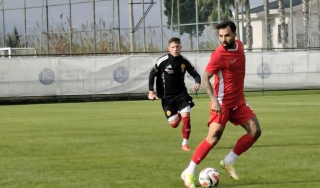 Es-Es hazırlık maçında moral buldu