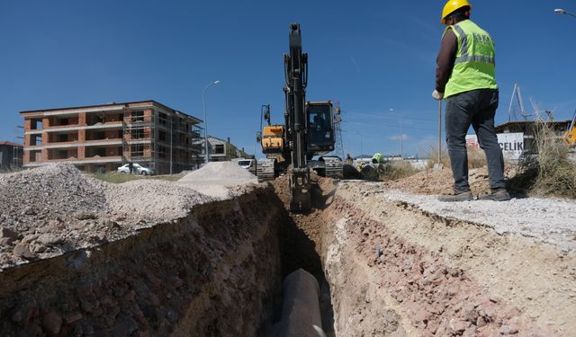 Kent genelinde güçlü altyapı çalışmaları