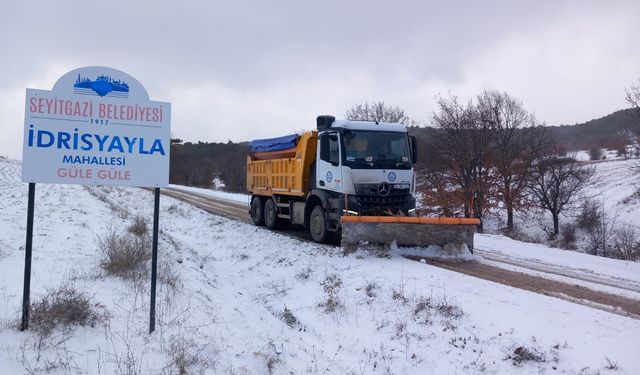 Büyükşehir, Karla Mücadelede 7/24 Sahada