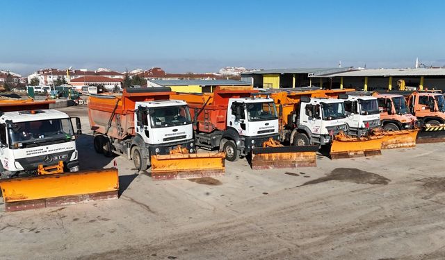 Kar timleri tam kadro